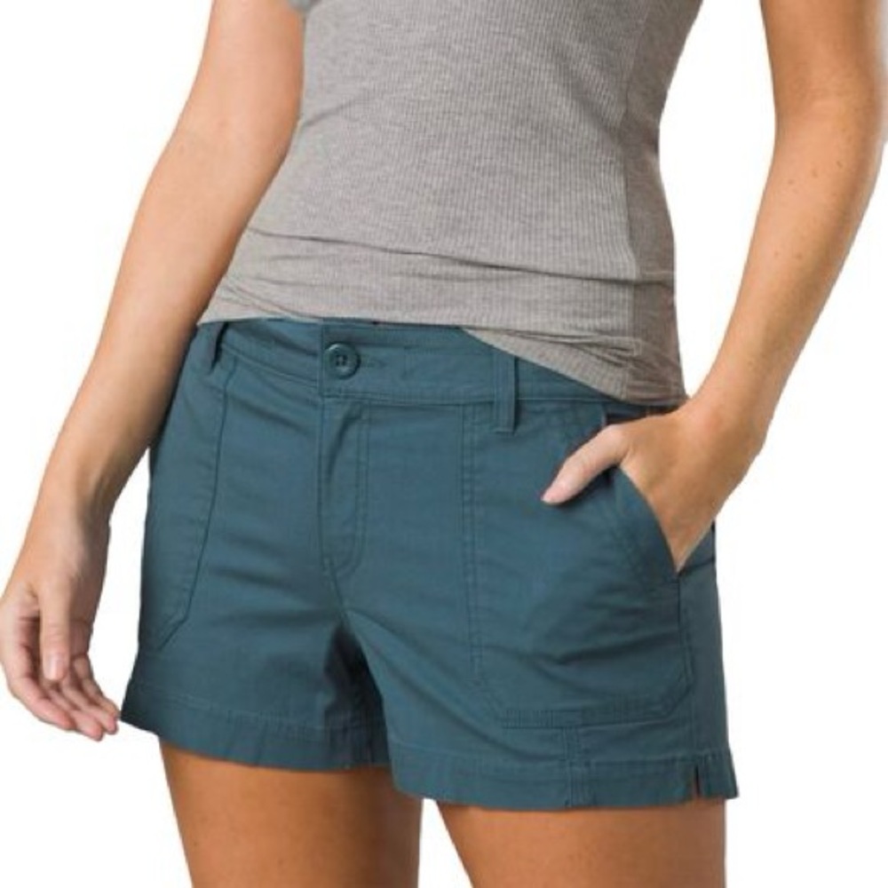 PrAna Womens Elle Short size 6 / 28 olive green